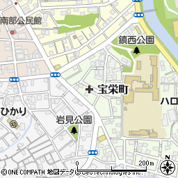 長崎県長崎市宝栄町18-14周辺の地図
