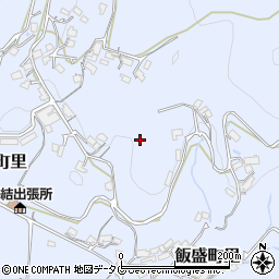 長崎県諫早市飯盛町里1578-1周辺の地図