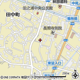 長崎県長崎市田中町971周辺の地図