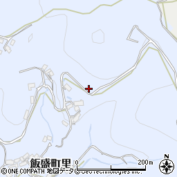 長崎県諫早市飯盛町里1442周辺の地図