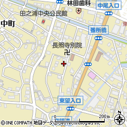 長崎県長崎市田中町966周辺の地図