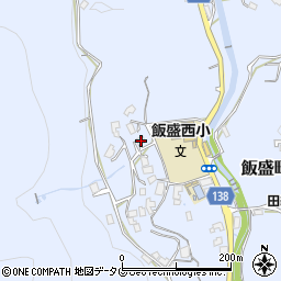長崎県諫早市飯盛町里555周辺の地図