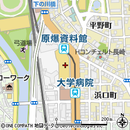 ニトリプラットモール長崎店周辺の地図