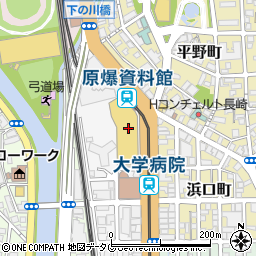 カワイ楽器長崎ショップ周辺の地図