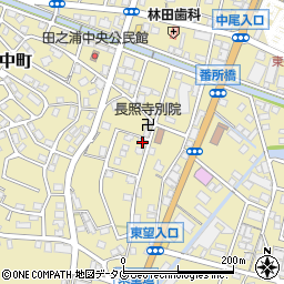長崎県長崎市田中町967周辺の地図