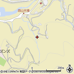 長崎県長崎市木場町1638周辺の地図
