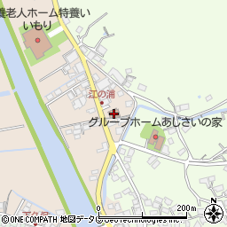 飯盛郵便局周辺の地図