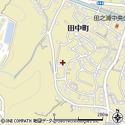 長崎県長崎市田中町1162周辺の地図
