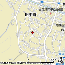 長崎県長崎市田中町1064周辺の地図