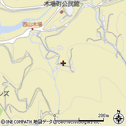 長崎県長崎市木場町1605周辺の地図