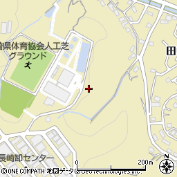 長崎県長崎市田中町1311周辺の地図