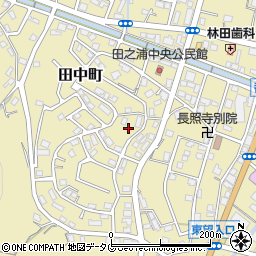 長崎県長崎市田中町1076周辺の地図