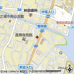 長崎県長崎市田中町860周辺の地図