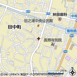 長崎県長崎市田中町1008周辺の地図