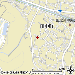 長崎県長崎市田中町1136周辺の地図