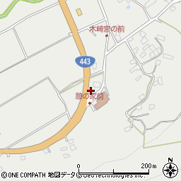 熊本県上益城郡益城町赤井577周辺の地図