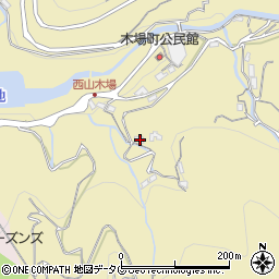 長崎県長崎市木場町1599周辺の地図
