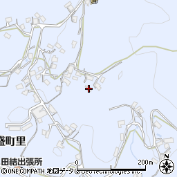 長崎県諫早市飯盛町里1698-1周辺の地図