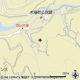 長崎県長崎市木場町1602-1周辺の地図