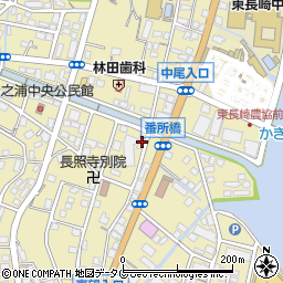 長崎県長崎市田中町869周辺の地図