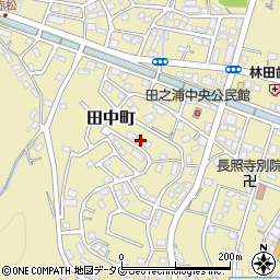 長崎県長崎市田中町1081周辺の地図