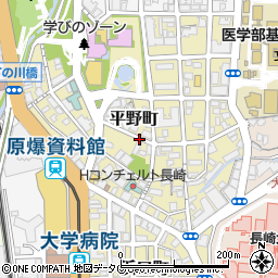 長崎県長崎市平野町周辺の地図