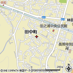 長崎県長崎市田中町1082周辺の地図