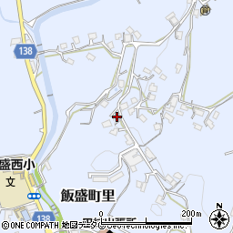 長崎県諫早市飯盛町里1782周辺の地図