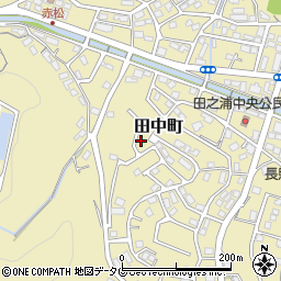長崎県長崎市田中町1137周辺の地図