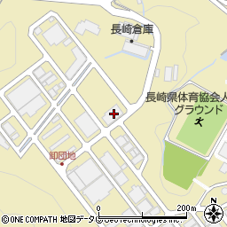 長崎県長崎市田中町579周辺の地図