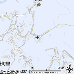 長崎県諫早市飯盛町里1696周辺の地図