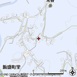 長崎県諫早市飯盛町里1690-2周辺の地図