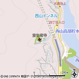 室生密寺周辺の地図