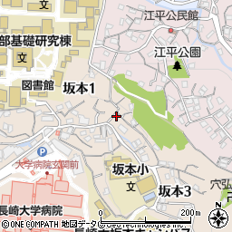 シャレード坂本周辺の地図