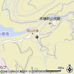 長崎県長崎市木場町1590周辺の地図