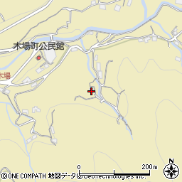 長崎県長崎市木場町1556-3周辺の地図