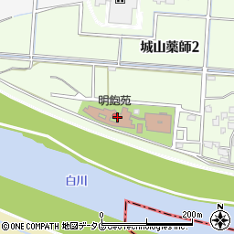 熊本市社会福祉事業団長寿の里居宅介護支援事業所周辺の地図