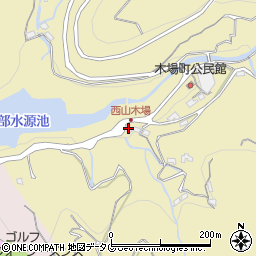 長崎県長崎市木場町1651周辺の地図