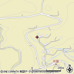 長崎県長崎市田中町4342周辺の地図