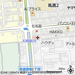 株式会社エポック・ジャパン　熊本支社周辺の地図