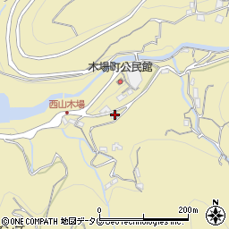 長崎県長崎市木場町1581周辺の地図