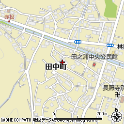 長崎県長崎市田中町1086周辺の地図