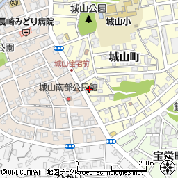 城早ビル周辺の地図