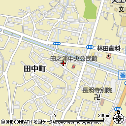 長崎県長崎市田中町1098周辺の地図