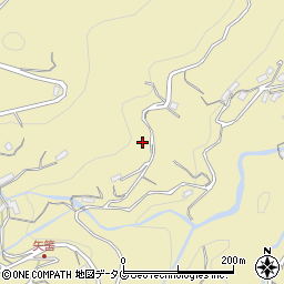 長崎県長崎市田中町4191周辺の地図