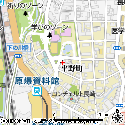 有限会社長崎医学中央検査室周辺の地図