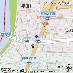 株式会社ルームワン熊本店周辺の地図