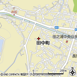 長崎県長崎市田中町1123周辺の地図