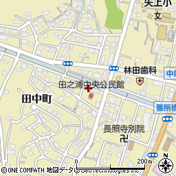 長崎県長崎市田中町1003周辺の地図
