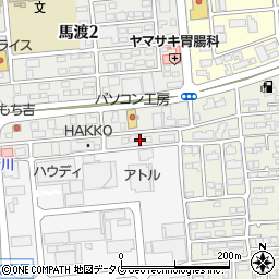熊本小売酒販組合周辺の地図
